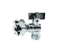 Robinet de piquage - SOMATHERM FOR YOU - Autoperceur M3/4 Laiton chromé - Raccord sanitaire