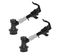 Robinet de pique-nique de distribution de bière pression, 2 pièces robinet en plastique réutilisable Homebrew noir robinet d'eau multi-usage pour distributeurs de boissons
