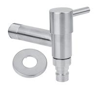 Robinet de Piscine Professionnel en Acier Inoxydable Mitigeur Mural Économiseur d'Eau Résistant à la Corrosion pour Utilisation Extérieure