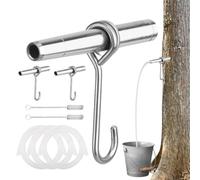 Robinet de prélèvement de sève d'érable pour arbre Sûr & Économe en Énergie | Filtre à Sirop d'Érable Pour érables chênes collecte sève domicile sans électricité manuel réutilisable inoffensif