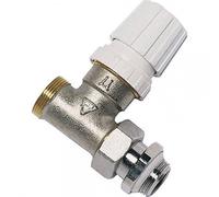 Robinet de radiateur droit à visser - M 1/2 - Thermostatisable - RBM