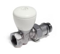 Robinet de radiateur DT S/REG droit chromé - - R6X034