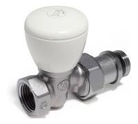 Robinet de radiateur DT S/REG droit chromé - - R6X034