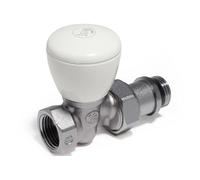 Robinet de radiateur DT S/REG droit chromé - - R6X034