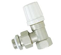 Robinet de radiateur équerre 12 x 17 thermostatique avec tête| Boutté