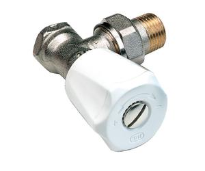 Robinet de radiateur EUROSAR équerre nickelé 1/2'' COMAP 418204