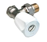 Robinet de radiateur EUROSAR équerre nickelé 3/8'' COMAP 418203