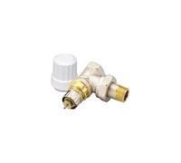 Robinet de radiateur thermostatique coudé Danfoss 3/8" x 3/8"