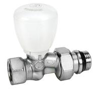 Robinet de radiateur thermostatisable - GIACOMINI - R422X132 - 3/8'' - Droit - Finition chromée