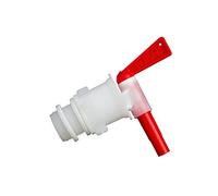 Robinet de rechange en plastique pour vin, bière, fermenteur, seau de fermentation, accessoires de remplacement Rouge/blanc
