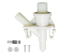 Robinet de rechange pour camping-car 385311641 - Kit de joint de valve d'eau RV - Compatible avec Dometic 300 301 310 320 - Convient pour camping-car, remorque, réparation de toilettes, toilettes à