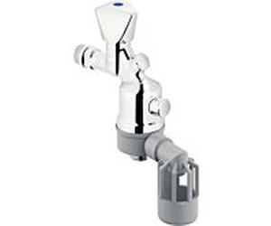 Robinet de refoulement Schlösser 0082601550001 DN 15, 2000 / 2 ", chromé mat, avec 2000 système
