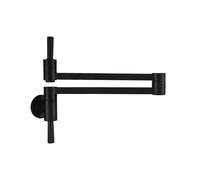 Robinet de remplissage de casserole mural traditionnel avec doubles joints pivotants et rallonge de 24 po