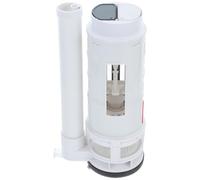 Robinet de Remplissage D'eau des Toilettes Réglable, pour Réservoir | Hauteur Ajustable et Contrôle Automatique, Compatible Toilettes Monobloc et Deux Pièces, Kit de Remplacement, Blanc