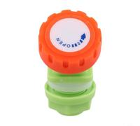 Robinet de réservoir de camping en plastique vert pour bouteille de jus et seau d'eau avec joint anti-fuite et valve de contrôle du débit