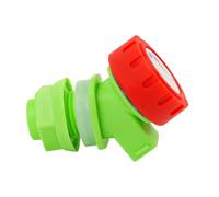 Robinet de réservoir d'eau : robinet de seau à grand débit, adaptateur de remplacement anti-fuite | Touche baril compost extérieur avec connexion tuyau, conteneurs de poisson, camping, utilisation