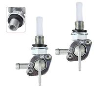 Robinet de réservoir d'essence - PZCC - Lot de 2 - M10 x 1.25 - Pour groupe électrogène - Durable - Résistant