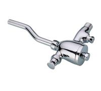 Robinet de Rinçage d'urinoir Bouton poussoir de rinçage d'urinoir à bouton-poussoir de temps de cuivre, bouton d'arrêt automatique de valve d'urine de retard Type de dureté.