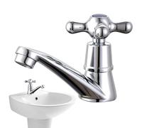 Robinet de robinet - Robinet Vanity pour l'eau froide | Mélangeur anti-feuille, salle de bain, balcon la buanderie flux lisse