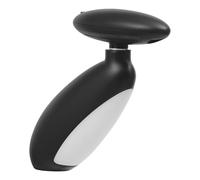 Robinet de salle de bain à 4 modes, robinet de lavabo LED avec douchette extensible et une paire d'écrous de 3/8", rotatif à 360°, robinet créatif avec éclairage multicolore, noir