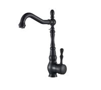 Robinet de salle de bain antique en laiton, une main, bobine de plaque céramique, 17cm x 31cm