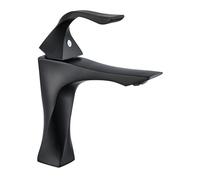 Robinet de salle de bain - AUTREMENT - Mitigeur lavabo - Noir - GUIRLANDE LUMINEUSE D'EXTERIEU - Chaud et froid