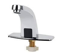 Robinet de salle de bain, capteur de capteur à double température chaud chaud robinet à gratter l'épreuve du bassin moderne mélangeur d'eau thermostat kit de vanne thermostat