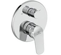 Ideal Standard Ceraflex Badearmatur BE544AA Unterputz, Rosette 163x163mm, Chrom