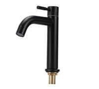 Robinet de salle de bain G1 - 2in filetage mâle en acier inoxydable noir U-DUO