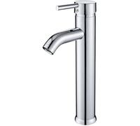 Robinet de salle de bain mitigeur de lavabo robinet d'évier de salle de bain réglable (eau chaude et froide)