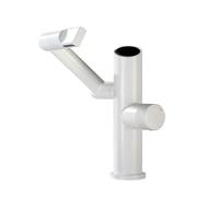 Robinet de salle de bains à levier unique, robinet numérique chaud et froid, lavabo rotatif, mélangeur d'eau d'évier, Cran