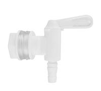 Robinet de Seau à BièRe, Seau d'Embouteillage en Plastique Robinet de Robinet BièRe Bec de Remplissage de Robinet en Plastique pour SystèMe de Fermentation Homebrewing Kit (1Pcs-Blanc)