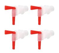 Robinet de Seau à BièRe, Seau d'Embouteillage en Plastique Robinet de Robinet BièRe Bec de Remplissage de Robinet en Plastique pour SystèMe de Fermentation Homebrewing Kit (4Pcs)