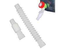 Robinet de seau à eau extérieure - Spout de baril de compost, connecteur du réservoir | Adaptateur de robinet de tuyau de jardin, ajustement de la vanne résistant aux fuites pour le camping, l'irrigat
