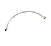 Robinet de tuyau tressé en acier inoxydable Tuyau d'arrivée d'eau froide et chaude mixte 80 cm 1 m 1,5 m 2 m(M10 1M 1PCS)