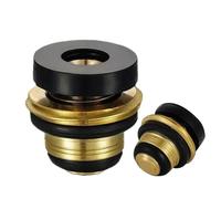 Robinet de vanne d'arrêt - Robinet de haute qualité, installation de salle de bain, entretien et remplacement, lèvre en caoutchouc qui empêche efficacement les fuites | Idéal plombiers, bricoleurs et