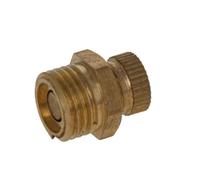 Robinet de vidange 12,5 mm pour usage atelier, purgeur laiton air | Système de fermeture manuelle simple pour une vidange rapide et efficace des liquides dans les circuits d'air comprimé.