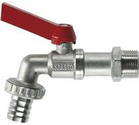 Robinet de vidange à boisseau sphérique 1\ GARDENA 07333-20 argent, rouge