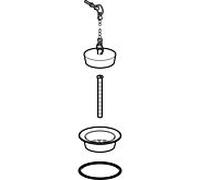 Robinet de vidange Geberit avec bouchon de vanne, pour bonde d'évier 242086001