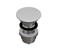 Robinet de vidange H8981887590001 non verrouillable, avec Céramique de salle de bain Saphir match0, gris mat