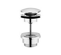 Robinet de vidange Herzbach Living 11.452900.1.01 1 1/4", sans fermeture à bouton-poussoir, chromé