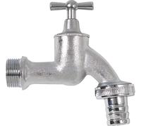 Robinet de vidange pour tonneau d'eau de pluie chromé 19 mm (3/4 ) GRAF GARANTIA 330282