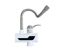 Robinet d'eau Chaude, Chauffe-eau électrique sans réservoir instantané robinet cuisine chauffage instantané robinet chauffe-eau avec LED(360 degrees)