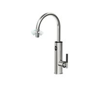 Robinet d'eau chaude instantané avec buse d'extension Flexible 220, robinet électrique en acier inoxydable, chauffant, Geyser