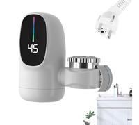 Robinet d'eau chaude instantané - Chauffe-eau électrique numérique LED 3000 W | Robinet de salle de bain cuisine maison camping-car | Chauffage rapide sans réservoir | Accessoire de go et sûr