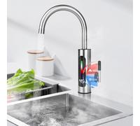 Robinet D'Eau Chaude InstantanéE 3000 W, Robinet éLectrique Avec Affichage de la TempéRature LED, Chauffe-Eau du Robinet, Robinet D'Eau Chaude InstantanéE de Cuisine et de Salle de Bain