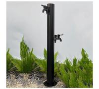 Robinet d'eau de Jardin à Colonne d'eau autoportante, Colonne de Distribution d'eau extérieure, Chateau de Fontaine d'eau d'irrigation avec 2 robinets, Robinet de Jardin extérieur