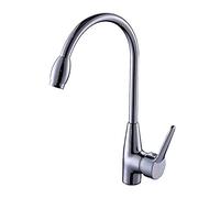 Robinet d'eau en cuivre Rotatif à 360 °, Double température réglable, Salle de Bains, Cuisine, mitigeur Chaud et Froid, décoration de la Maison, placage chromé antirouille, Robinet de Navire