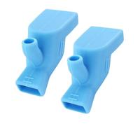 Robinet d'eau en silicone - 2 housses pour évier - Extension de débit pour bébés | Accessoire créatif pour robinet qui aide les à se laver les mains, à se brosser les dents ou à atteindre