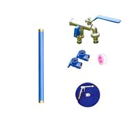 Robinet d'eau extérieur encastré dans le sol, Freestanding Outdoor Faucet For Garden Yard Watering Irrigation Washing Blue Multiple Sizes(60CM/23.6IN)